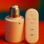 Remote Control Lamp Holder